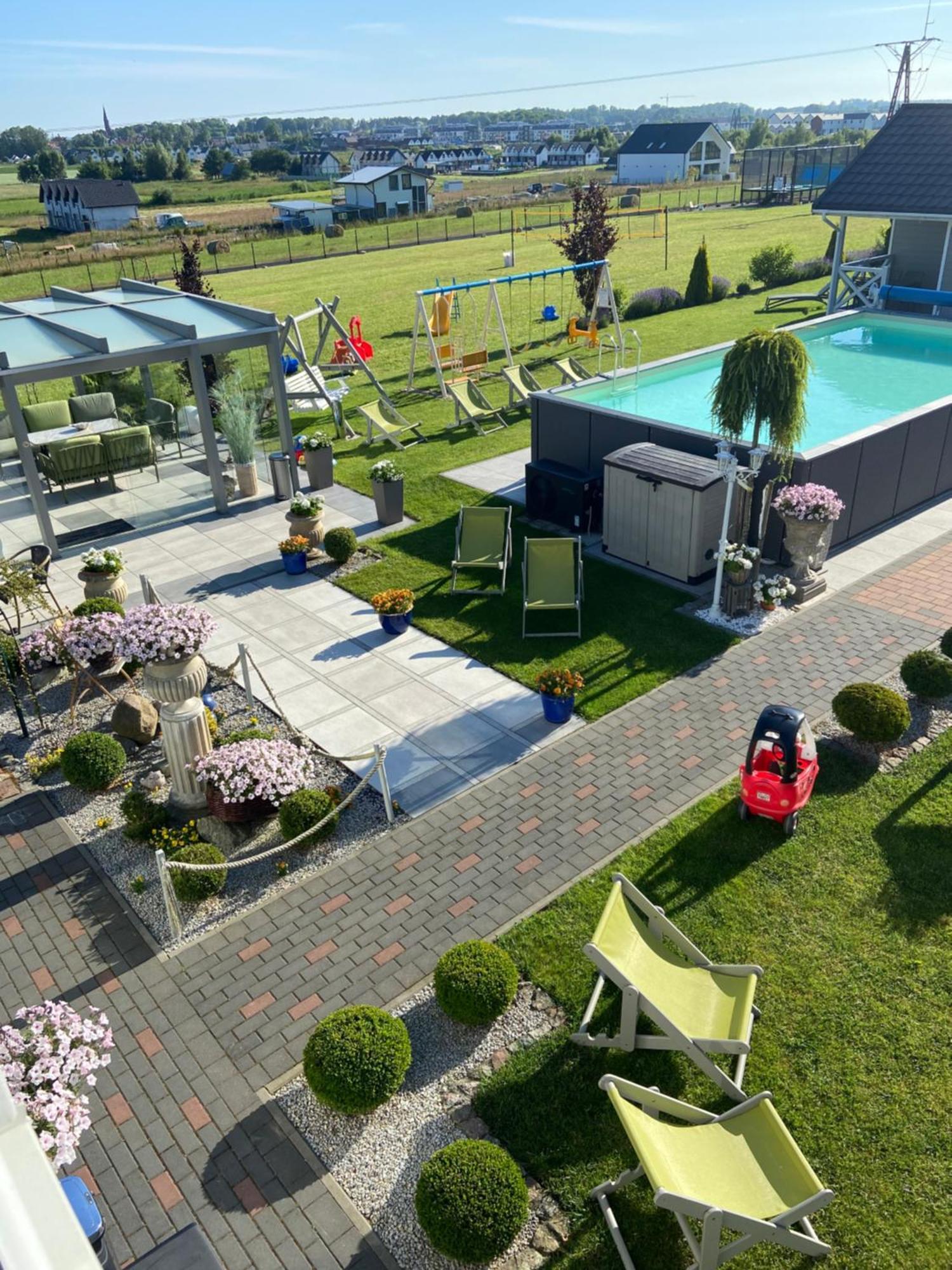 Domki Nad Rozlewiskiem Basen, Malpi Gaj W Swietlicy - Wszystko Dla Dzieci Sarbinowo Extérieur photo